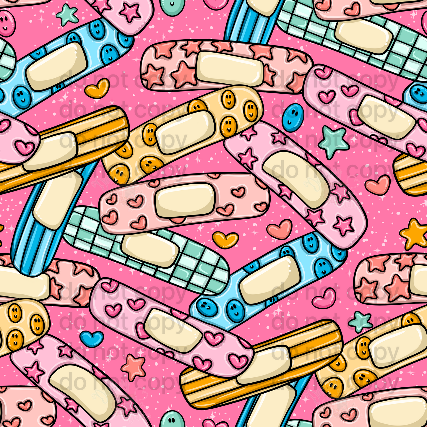 Girly Bandaids