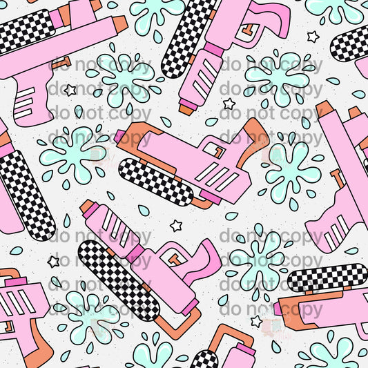 Water Fight (pink)