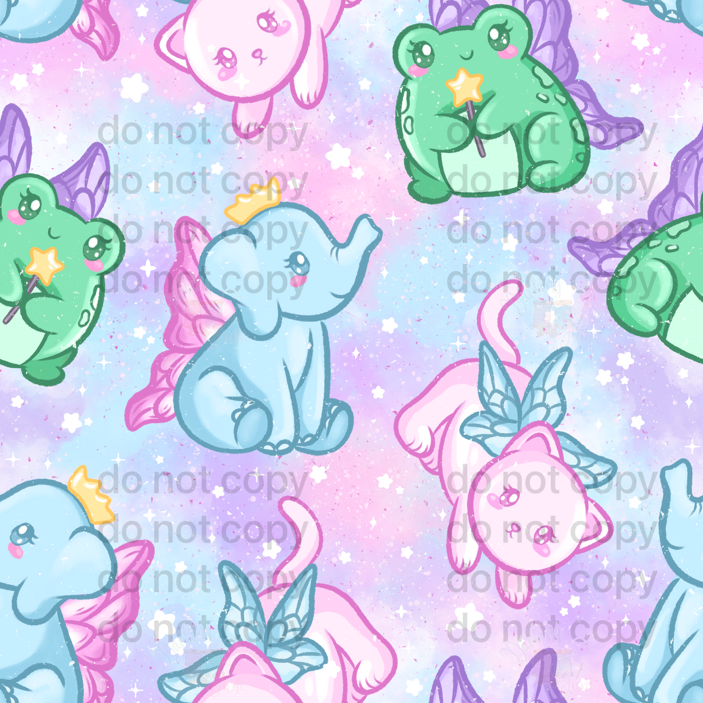 Pastel Fairy Animals
