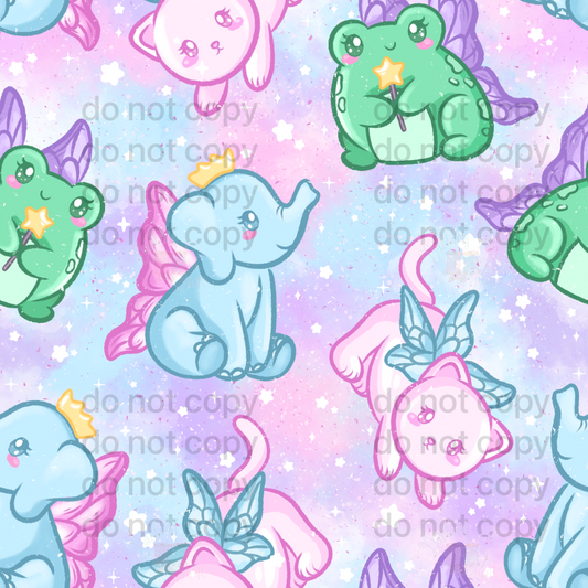 Pastel Fairy Animals